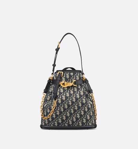 dior small c'est dior bag blue dior oblique jacquard women